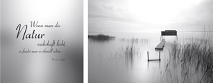 undefined, Leinwandbild »Natur überall« (Set)