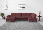 sit&more Wohnlandschaft, wahlweise mit Bettfunktion, Bettkasten, Sitztiefenverstellung