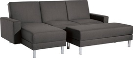 Max Winzer® Schlafsofa »Just Fresh«, Schlafsofa mit Recamiere, mit Rückenverstellung