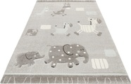 Esprit Kinderteppich »Kids Lucky Zoo 2.0«, rechteckig, 13 mm Höhe, Kinder Zoo Motiv Teppich