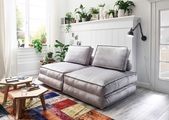 ATLANTIC home collection XXL-Sessel, XXL-Sessel wandelbar zum Gästebett