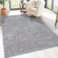Carpet City Hochflor-Teppich »City Shaggy«, rechteckig, 30 mm Höhe, Teppich Einfarbig Uni, besonders flauschig-weich, ideal für Wohnzimmer & Schlafzimmer