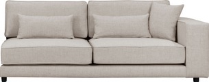 GOODproduct Ecksofa »Grenette«, freistehend oder als Teil des Modulsofas,im Baumwoll-/Leinenmix oder umweltschoned aus recycelten Stoffen, Federkern