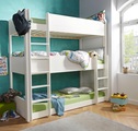 Lüttenhütt Etagenbett »Tipo«, mit 3 Schlafgelegenheiten, inklusive Rollroste