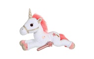 Einhorn Licabella mit Licht & Sound mit Zauberstab Rosa