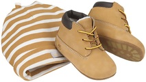 TIMBERLAND, Timberland Krabbelschuhe CRIB mit Mütze in ocker in Gr. 19