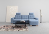 sit&more Ecksofa, wahlweise mit Bettfunktion und Bettkasten