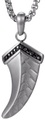 Firetti Kette mit Anhänger »Schmuck Geschenk Edelstahl Halsschmuck Halskette Teeth Zahn«, mit Zirkonia (synth.)