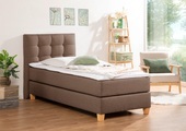 Home affaire Boxspringbett »Moulay«, inkl. Topper, in 3 Härtegraden, TFK auch in Härtegrad 4