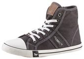 Mustang Shoes Sneaker »High-Top-Sneaker, Freizeitschuh«, High Top-Sneaker, Schnürschuh mit Label in der Laufsohle