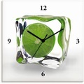 Artland Wanduhr »Limette im Eiswürfel«