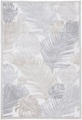 carpetfine Teppich »Deja 104«, rechteckig, 4 mm Höhe, robustes Flachgewebe, Motiv- Floral Palmenblätter, Hoch-Tief Effekt, In- und Outdoor geeignet, Wetterfest und UV-beständig für Balkon, Terrasse, Garten, Aussenbereich,Wohnzimmer, Schlafzimme