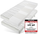 Beco Komfortschaummatratze »Active Greenfirst«, 18 cm cm hoch, Raumgewicht: 28 kg/m³, (Set, 2 St., 2-tlg.), Matratze in 90x200 cm und weiteren Grössen erhältlich, Wendematratze