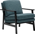 Lovi, LOVI Sessel »Pepper«, Gestell schwarz aus massiver Buche im Retro Style