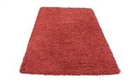 morgenland Wollteppich »Shaggy Teppich handgewebt rot«, rechteckig, 40 mm Höhe