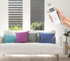 Elektrisches Rollo »Wood - SMART HOME«, Good Life, Lichtschutz, ohne Bohren