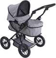 knorr® toys Puppenwagen First - stone - grau
