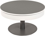 Vierhaus Couchtisch, stufenlos höhenverstellbar, grosses Staufach,rollbar