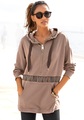 Venice Beach Kapuzensweatshirt, mit Reissverschluss vorne
