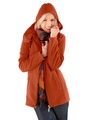 Casual Looks Fleece-Jacke mit Kordelstopper