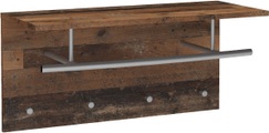FMD Wandgarderobe 72 x 29,3 x 34,5 cm Altbraun