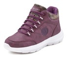 LASCANA Sneaker, Boots mit dezent kariertem Einsatz vegan