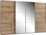 Fresh To Go Schwebetürenschrank »Level«, mit Synchronöffnung