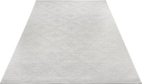freundin Home Collection Designteppich »Kaipa«, rechteckig, 4 mm Höhe, Flachgewebe In und Outdoor geeignet, Makramee Optik, Balkon, Terrasse, Garten, Wohnzimmer, Robust, Pflegeleicht