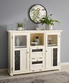 Home affaire Highboard »Arabesk«, mit schönen dekorativen Fräsungen, viele Stauraummöglichkeiten, Breite 160 cm