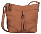 TOM TAILOR Umhängetasche »IMERI Cross bag S«, mit Bänderapplikationen