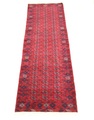 morgenland Wollteppich »Afghan Teppich handgeknüpft rot«, rechteckig, 7 mm Höhe