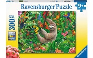 Ravensburger Kinderpuzzle - Gemütliches Faultier -Puzzle für Kinder ab 9 Jahren