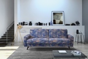 exxpo - sofa fashion, exxpo - sofa fashion 3-Sitzer, mit Schlaffunktion, Bettkasten und Holzfüsse