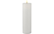 Sirius - LED-Kerze Sille Exclusive 7.5 cm x 25 cm, Weiss
