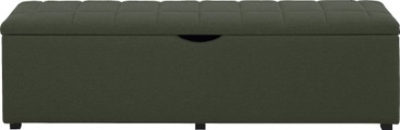 Places of Style Hockerbank »Checked«, mit Stauraum, Breite 120 cm und 160 cm, auch als Garderobenbank oder Bettbank geeignet