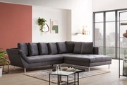 exxpo - sofa fashion Ecksofa, In hochwertiger Verarbeitung, inklusive Rückenkissen