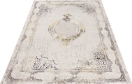 Mint Rugs - Teppich Alain - 80 x 150 cm - Creme, Anthrazit, Gold