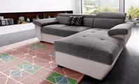 COTTA Ecksofa, inklusive Kopfteilverstellung, wahlweise mit Bettfunktion + Bettkasten