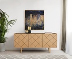 Woodman, Woodman Kommode, Holzfurnier aus Eiche, Skandinavisches Design