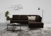 INOSIGN Ecksofa »Palm Beach«, Federkern, mit Sitztiefenverstellung, wahlweise mit Bettfunktion, Bettkasten und Armteilverstellung