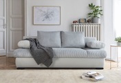 COLLECTION AB Schlafsofa »30 Jahre Jubiläums-Modell Chicago«, mit Bettfunktion und Bettkasten, im Cord-Samt Mix