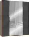 Fresh To Go Kleiderschrank »Level«, mit Glas- und Spiegeltüren