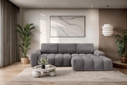 INOSIGN, INOSIGN Ecksofa »AZITA klein optionale Schlafsofa mit Bettkasten, B/T/H: 270/166,5/84cm«, L-Form mit Wellenunterfederung, Bubble-Optik