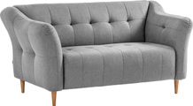 exxpo - sofa fashion 2-Sitzer, mit Holzfüssen, frei im Raum stellbar