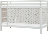 Hoppekids, Hoppekids Etagenbett, Liegefläche 90x200 cm, mit Textilset und wahlweise mit Matratze