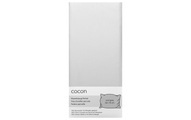 COCON Kopfkissenbezug Perkal 50 x 70 cm, Hellgrau, 2 Stück