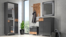 PLACES OF STYLE, Places of Style Garderoben-Set »Onyx«, (Set, 5 St.)