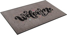 wash+dry by Kleen-Tex Teppich »Welcome Confetti«, rechteckig, 7 mm Höhe