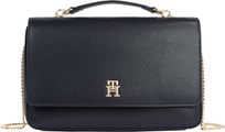 Tommy Hilfiger Umhängetasche »TH TIMELESS FLAP CROSSOVER«, mit TH-Monogramm-Emblem vorne