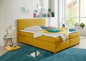INOSIGN Boxspringbett »Eliana«, inkl. Topper, in 4 Breiten, 3 Matratzenarten und 2 Härtegraden